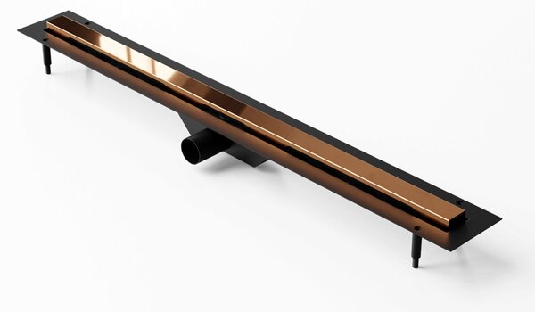 Ambro D&#039;oro lineáris lefolyó RÉZ FÉNYES borítással 700mm