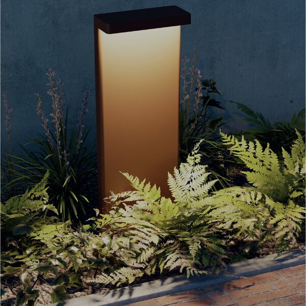 KANT kültéri LED állólámpa – 65 cm, matt fekete, 2700–3000K