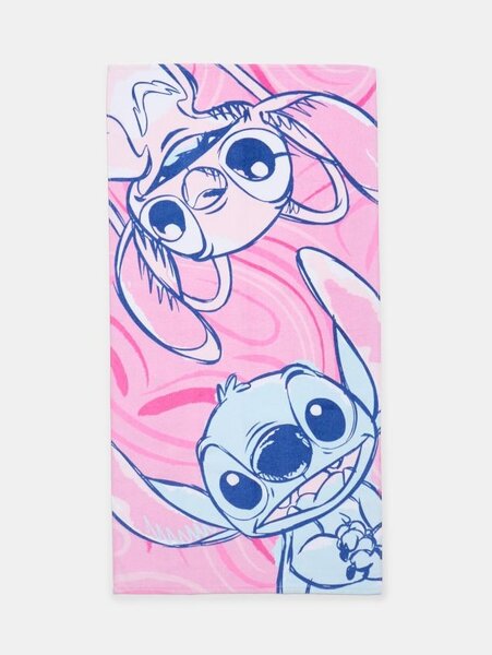 Sinsay - Törölköző Lilo & Stitch - pasztellpink