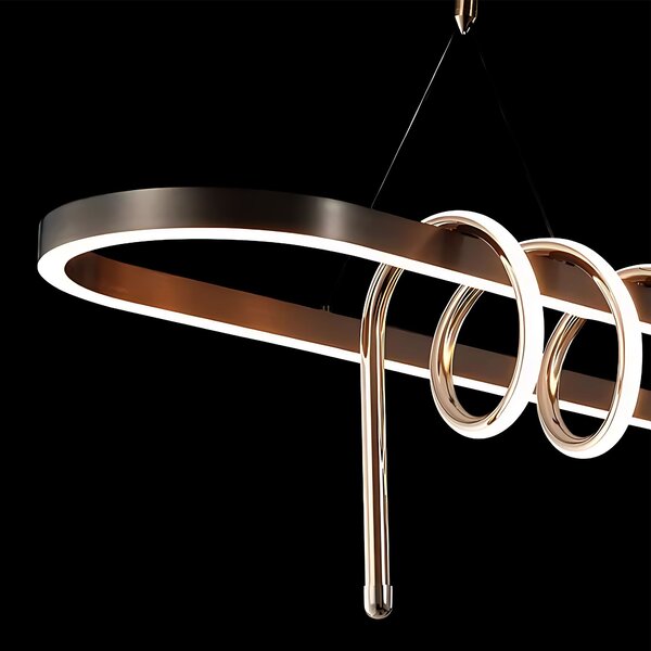 LED Lámpa LHJ040-CP 120 cm BLACK