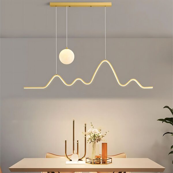 LED Lámpa LHJ034-CP BRUSH GOLD