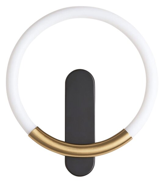 FALI LÁMPA LED LHJ068-W C BRUSH GOLD/BLACK