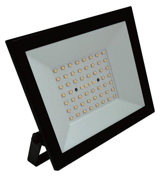 V-TAC FN-széria LED reflektor 50W természetes fehér, fekete házzal - SKU 23988