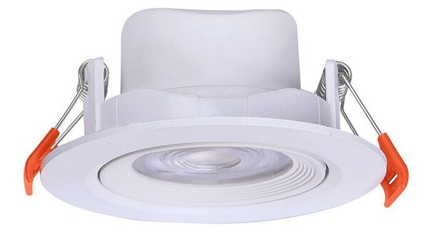 V-TAC billenthető, süllyeszthető 7W LED spot panel kerek, állítható színhőmérséklettel - SKU 23837