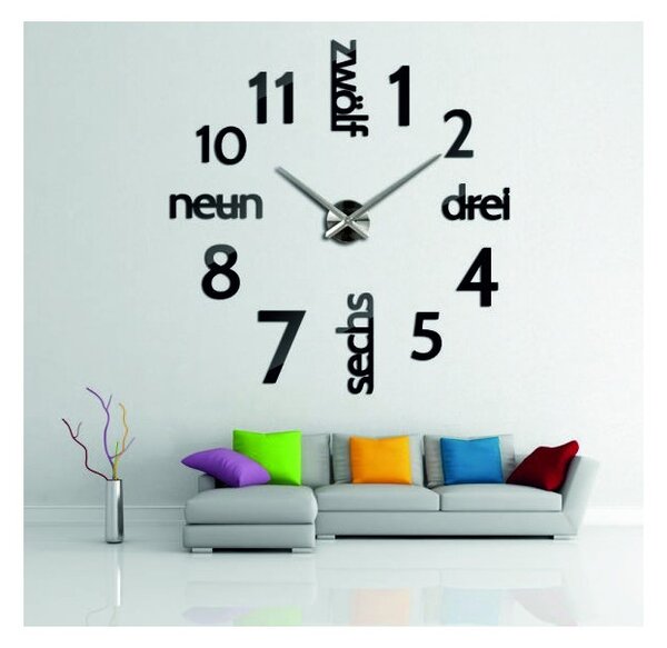 Stylesa Modern falióra DIY DRIWAL 3D S039 kék