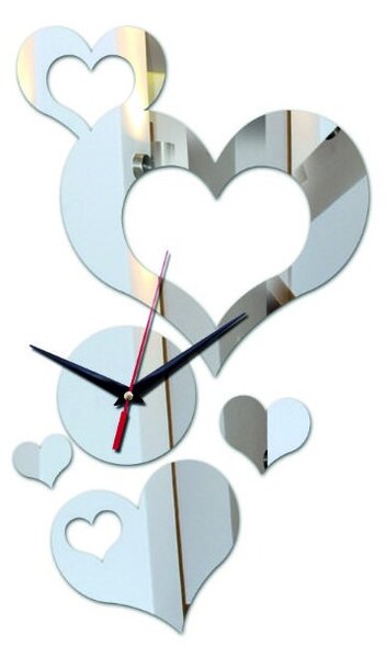 Szív falióra ( szív falióra ) 35x50 cm TOPSTEL