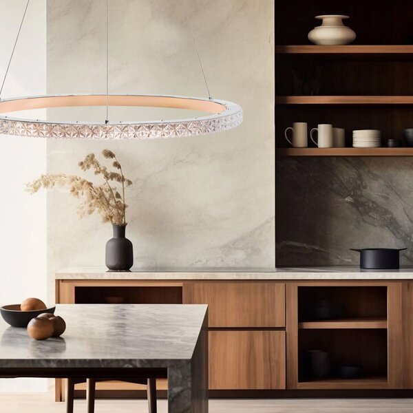 LED lámpa MS009-CP ROSE GOLD 59cm