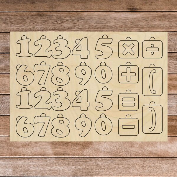 Montessori fa érzékszervi segédeszköz - Matematika | SENTOP H017 Nyár