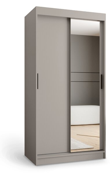RUBINO T2 ruhásszekrény 100x200x62 - kasmír