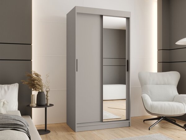 RUBINO T2 ruhásszekrény 100x200x62 - kasmír
