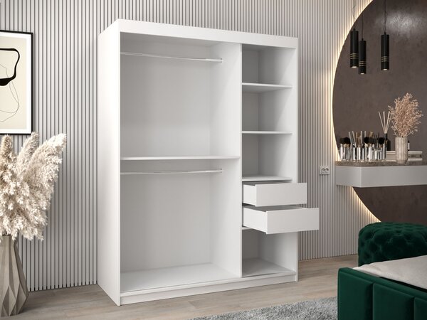 RUBINO T2 ruhásszekrény 150x200x62 - kasmír