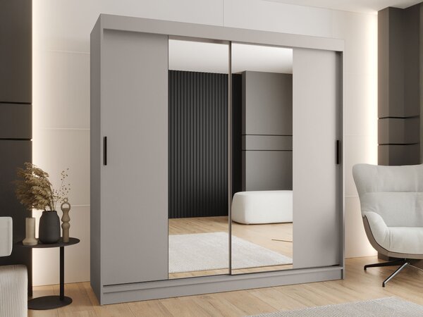 RUBINO T1 ruhásszekrény 200x200x62 - kasmír