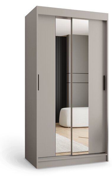 RUBINO T1 ruhásszekrény 100x200x62 - kasmír