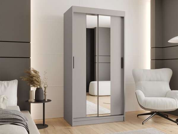 RUBINO T1 ruhásszekrény 100x200x62 - kasmír
