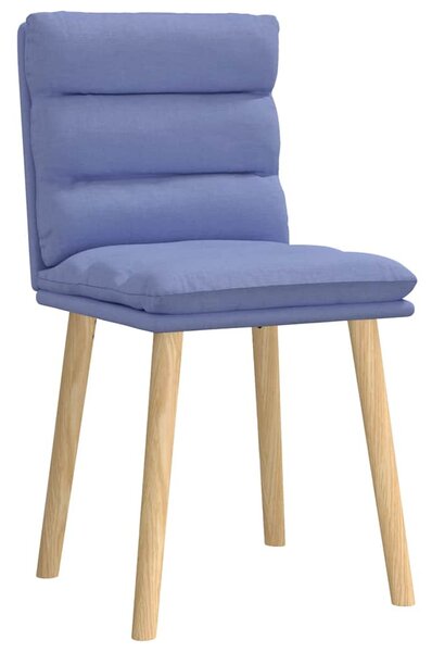 Étkezőszékek 2 db Jeans kék szövet