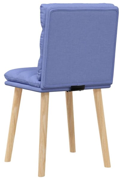 Étkezőszékek 2 db Jeans kék szövet