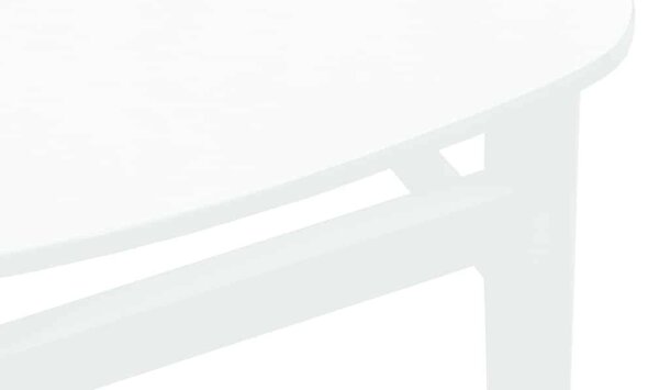 2 db fehér tömörfa gumiból készült étkezőszékek