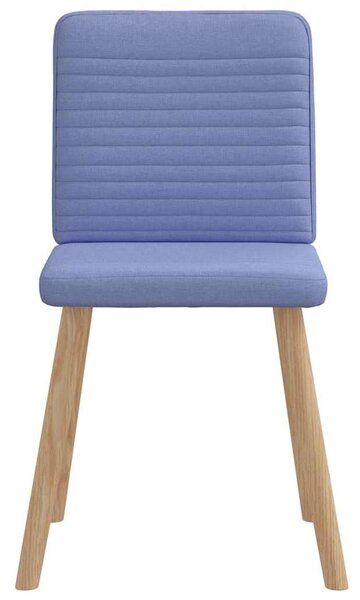 Étkezőszékek 4 db Jeans kék szövet