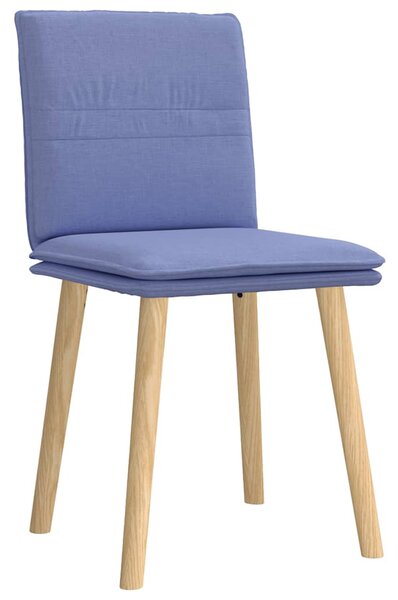 Étkezőszékek 2 db Jeans kék szövet