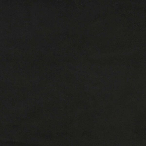 Bársony Ágykeret - Fekete - 140x200 cm