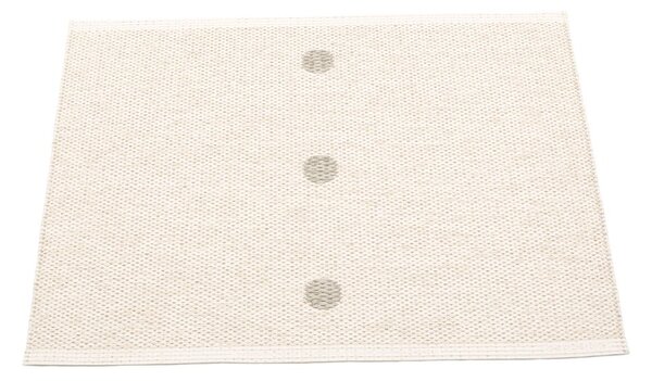 Bézs-krémszínű kültéri-beltéri szőnyeg 70x60 cm Peg Linen Vanilla – Pappelina