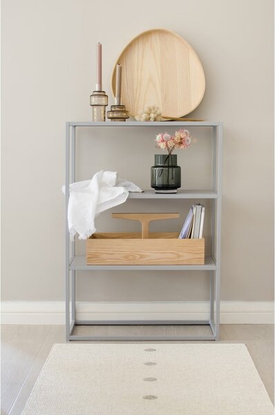 Bézs-krémszínű kültéri-beltéri szőnyeg 70x60 cm Peg Linen Vanilla – Pappelina