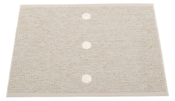 Bézs-krémszínű kültéri-beltéri szőnyeg 70x60 cm Peg Linen Vanilla – Pappelina