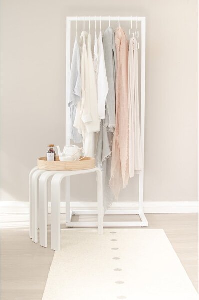 Bézs-krémszínű kültéri-beltéri szőnyeg 70x140 cm Peg Linen Vanilla – Pappelina