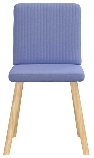 Étkezőszékek 6 db Jeans kék szövet