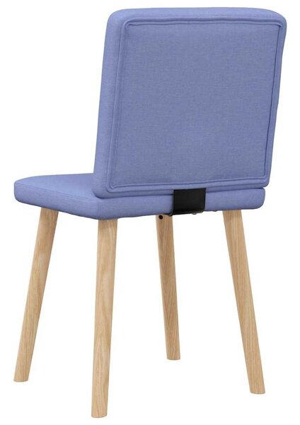 Étkezőszékek 2 db Jeans kék szövet