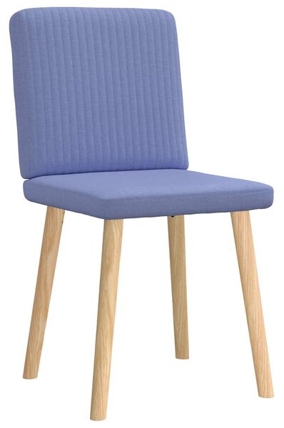 Étkezőszékek 2 db Jeans kék szövet