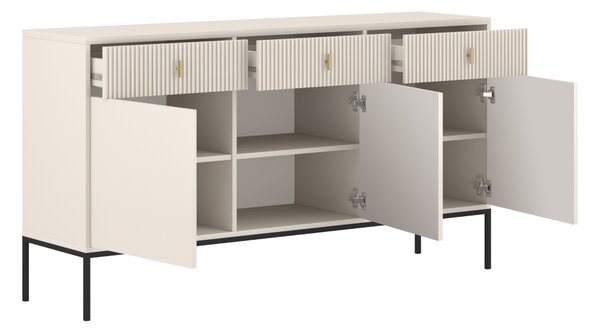 KONDELA Komód, kasmír, MAGIRA 3D3S MA03