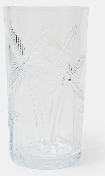 Sinsay - Dombornyomott pálmamintás pohár készlet 4 pack - clear