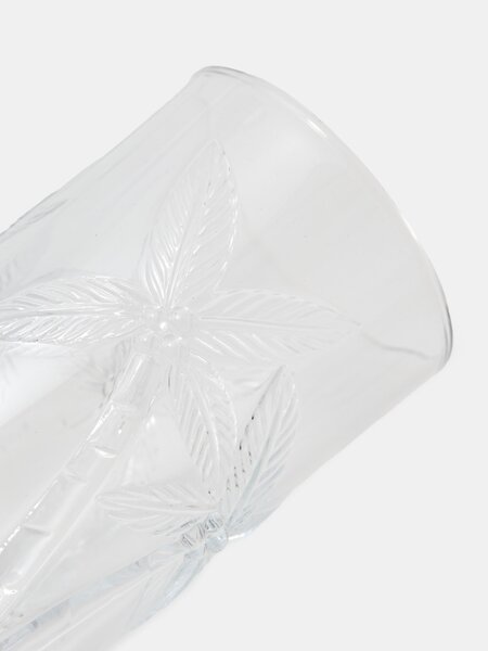 Sinsay - Dombornyomott pálmamintás pohár készlet 4 pack - clear
