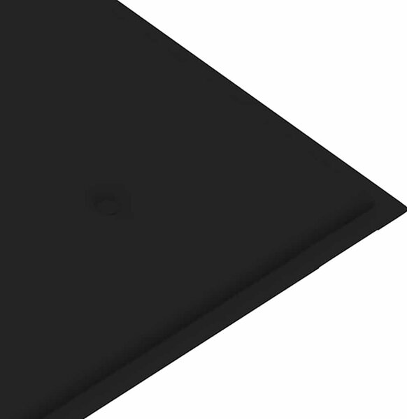 2 személyes tömör eukaliptuszfa kerti pad párnával 120 cm