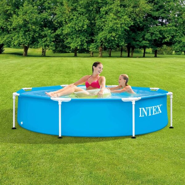 Intex Metal Frame Fémvázas medence, javító készlettel 244x51cm (28205NP)