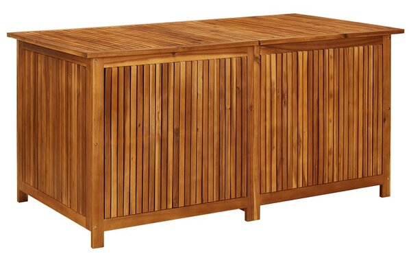 Tömör akácfa kerti tárolóláda 150 x 80 x 75 cm