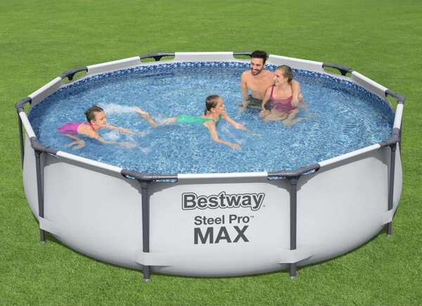Bestway Steel Pro MAX 305x76cm Fémvázas medence (56406)