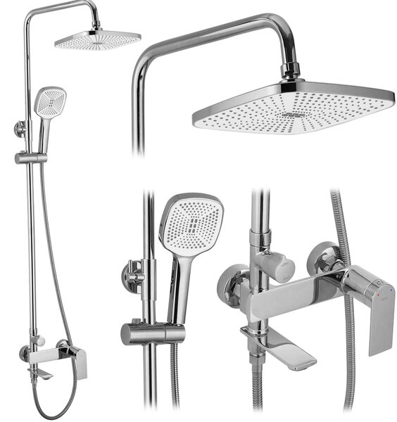 Zuhanyszett REA STORM CHROME