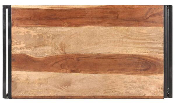 Tömör akácfa dohányzóasztal 100 x 55 x 45 cm
