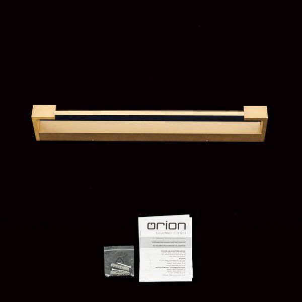MARILYN modern LED fürdőszobai tükörmegvilágító , arany, 1700lm