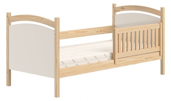 Gyerekágy fából z tablica suchoscieralna Amely 80x190 Certyfikat - Limetka - Konec série