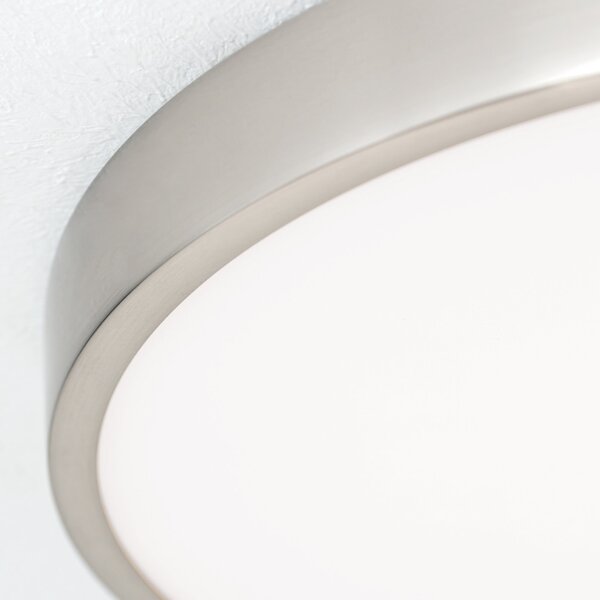 BULLY LED mennyezeti lámpa satin, 28 cm