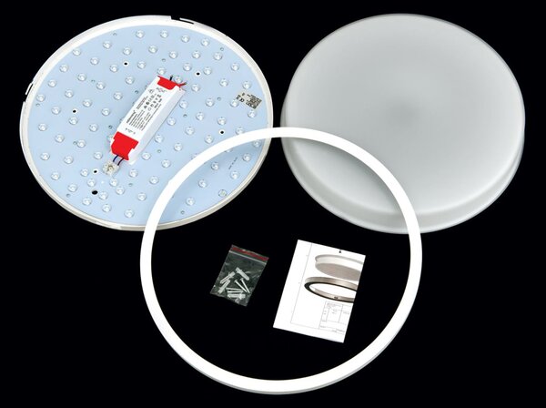 LEROX modern LED mennyezeti lámpa , fehér, 2600lm