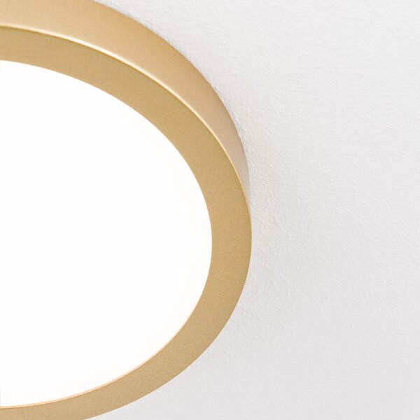 LERO modern LED mennyezeti lámpa , matt arany, 1300lm
