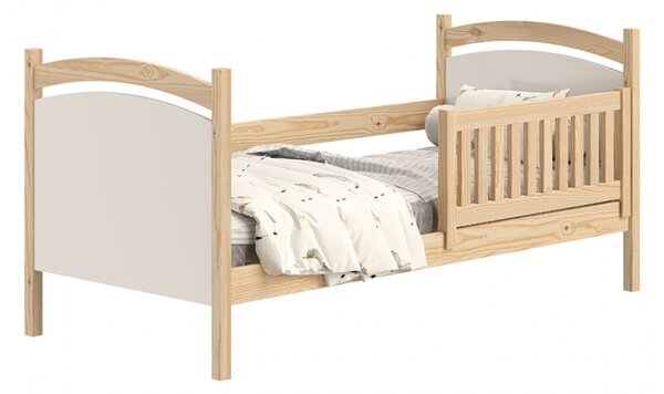 Gyerekágy fából z tablica suchoscieralna Amely 80x190 Certyfikat - Limetka - Konec série