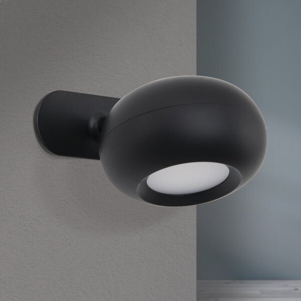 KERBY modern CCT LED asztali lámpa , fekete, 150lm