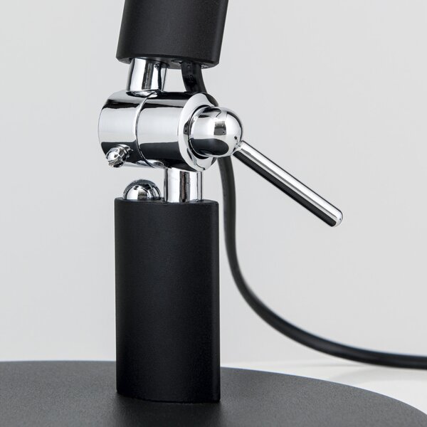 RINGO modern LED asztali lámpa , fekete, 1100lm