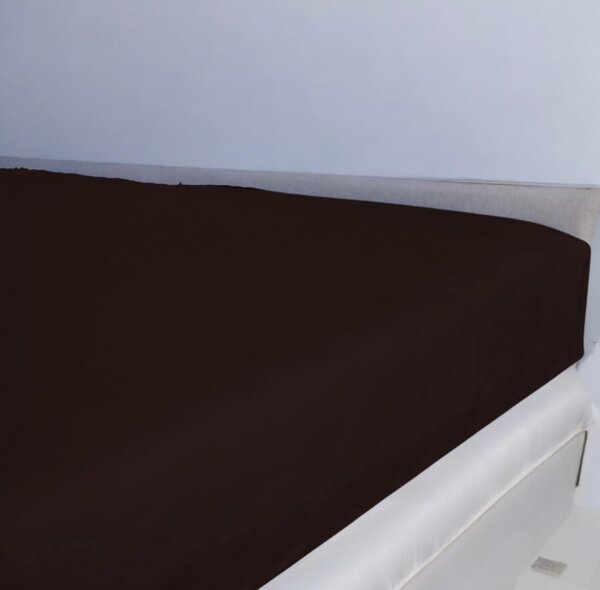 Jersey lepedők Didatex- DARK BROWN 23 Méret: 90x200cm