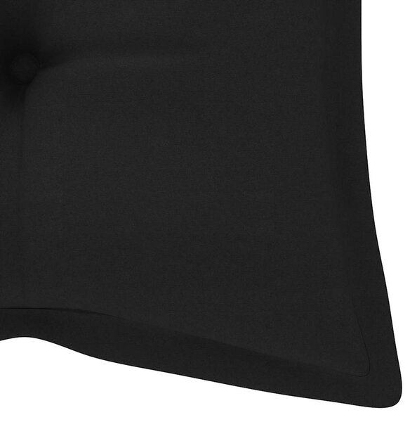 Bambusz kerti pad párnával 120 cm